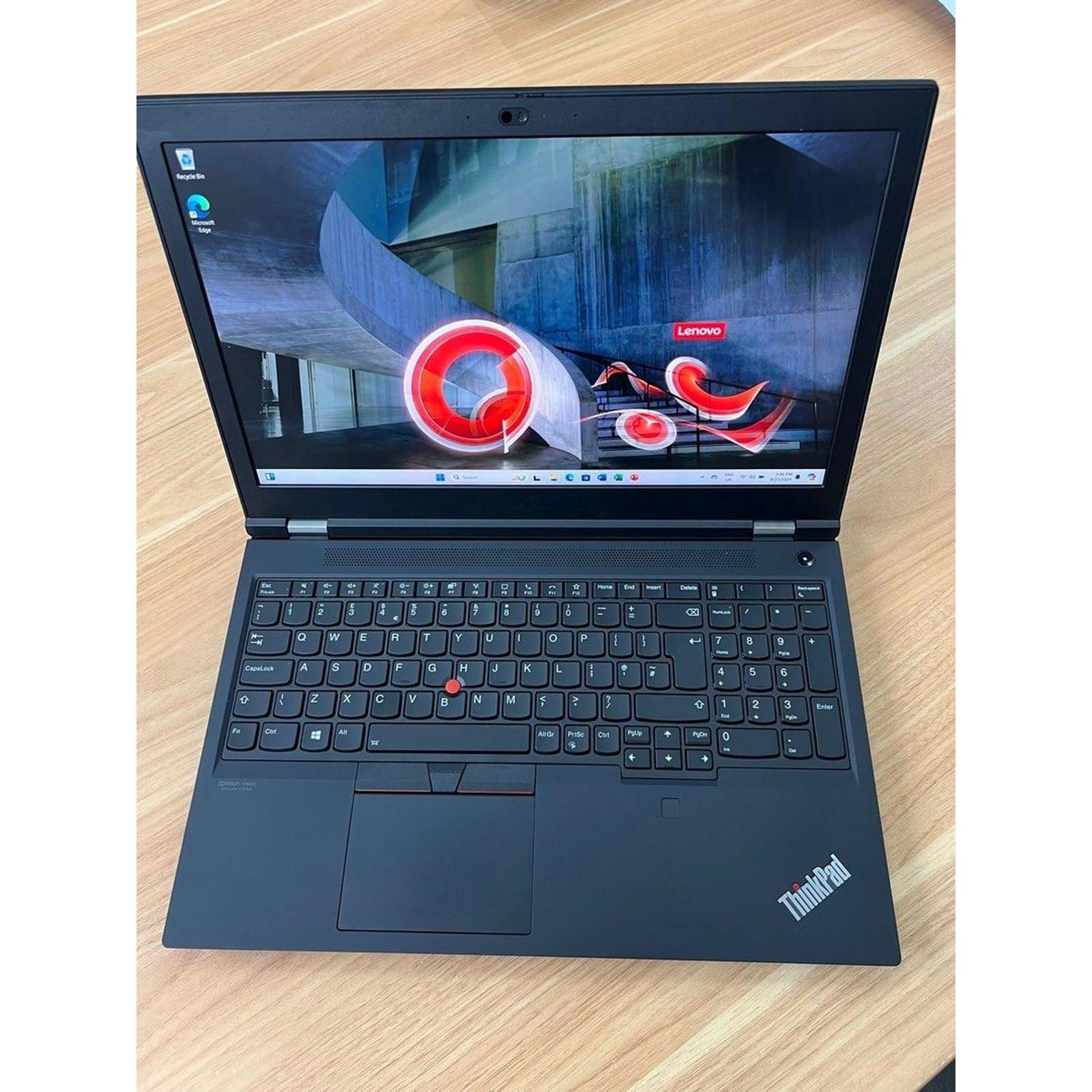 Laptop Lenovo ThinkPad P15 G1 Core i7 Gen 10 - RAM 32GB - SSD 1TB - 15 inch - Quadro T1000 4GB - WorkStation - WIN 11 PRO