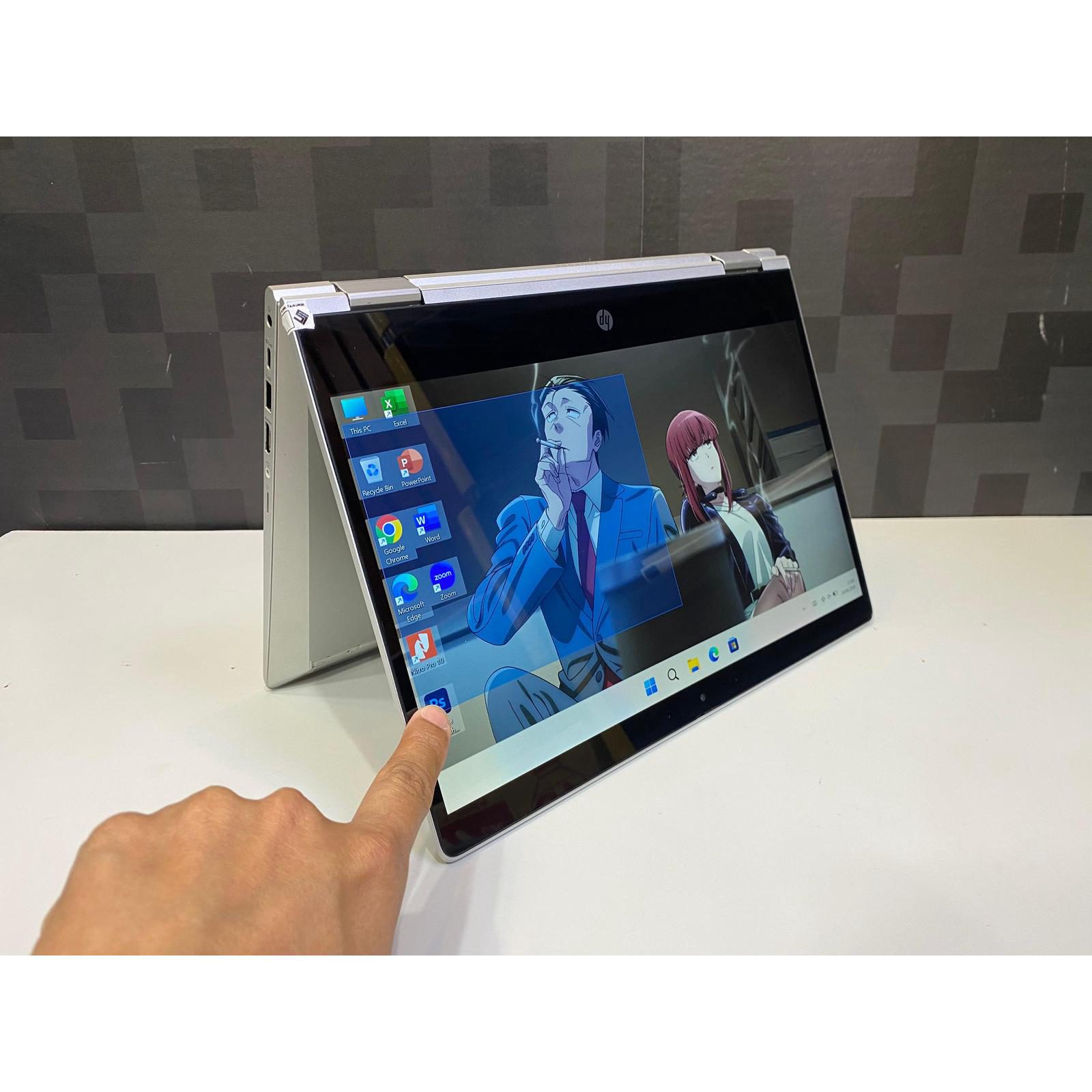 Laptop HP Probook x360 435 G8 AMD Ryzen 7 5850U - RAM 32GB - SSD 1TB - 13 inch - TouchScreen - WIN 11 PRO